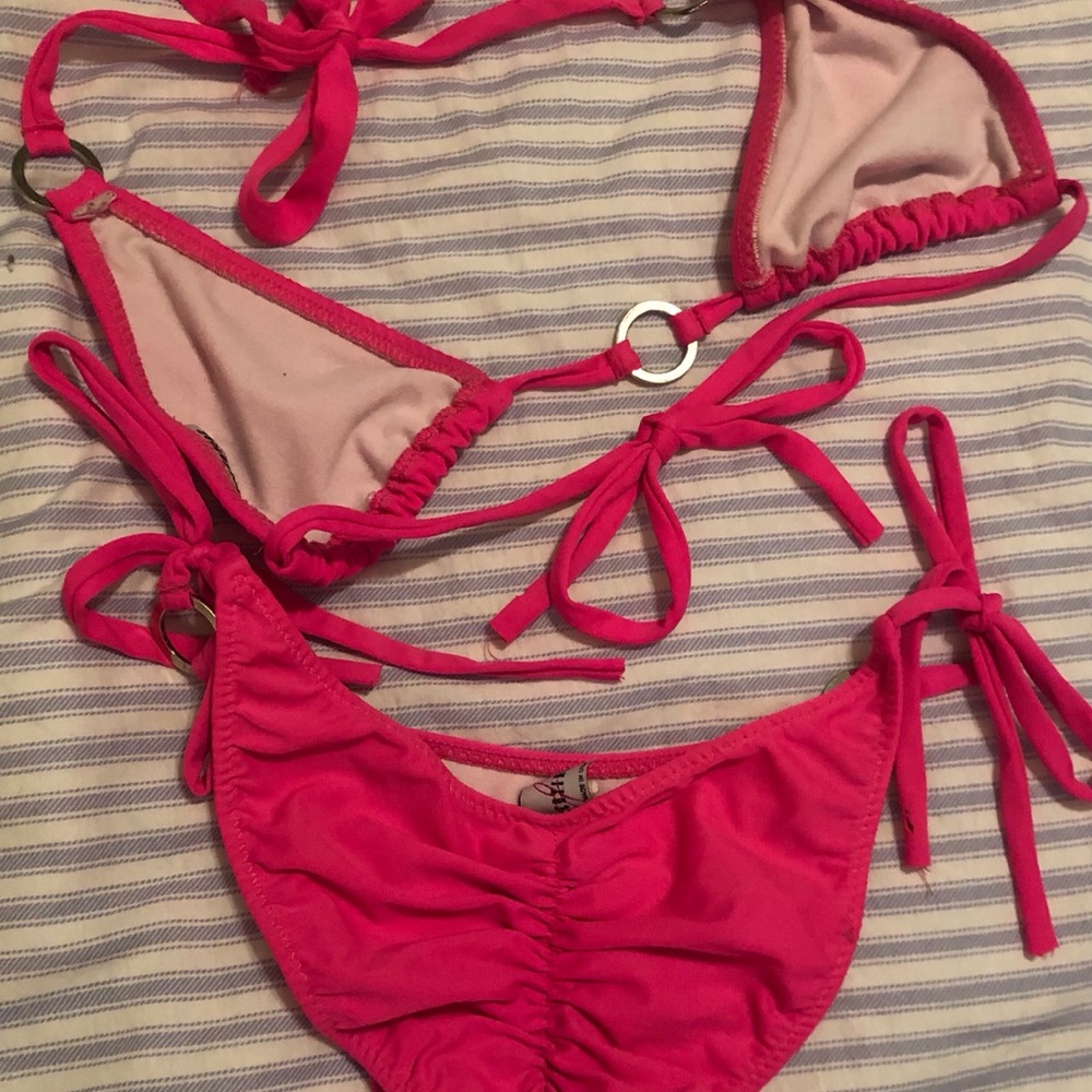 Hot Pink Bikini